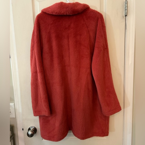 Sanctuary x Anthropologie Faux Fur Coat - Picture 4 of 11